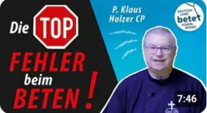 Videolink zu Fehler beim Beten!