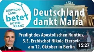 Videolink Deutschland dankt Maria 2022