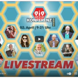 Video “Eine verlorene Welt beginnt zu beten – Initiative Deutschland betet Rosenkranz” Gig|Konferenz 2022
